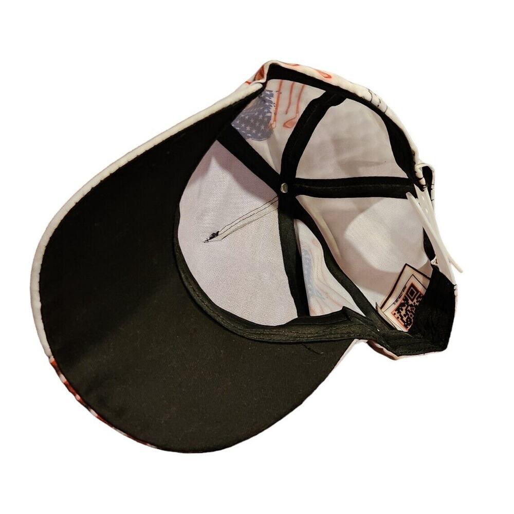 Patriotic GOLF Multi Color Hat Snapback Baseball Cap Worn Once - Picture 4 of 6